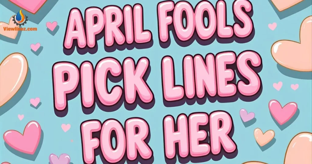 April Fools Pick-Up Lines For Her