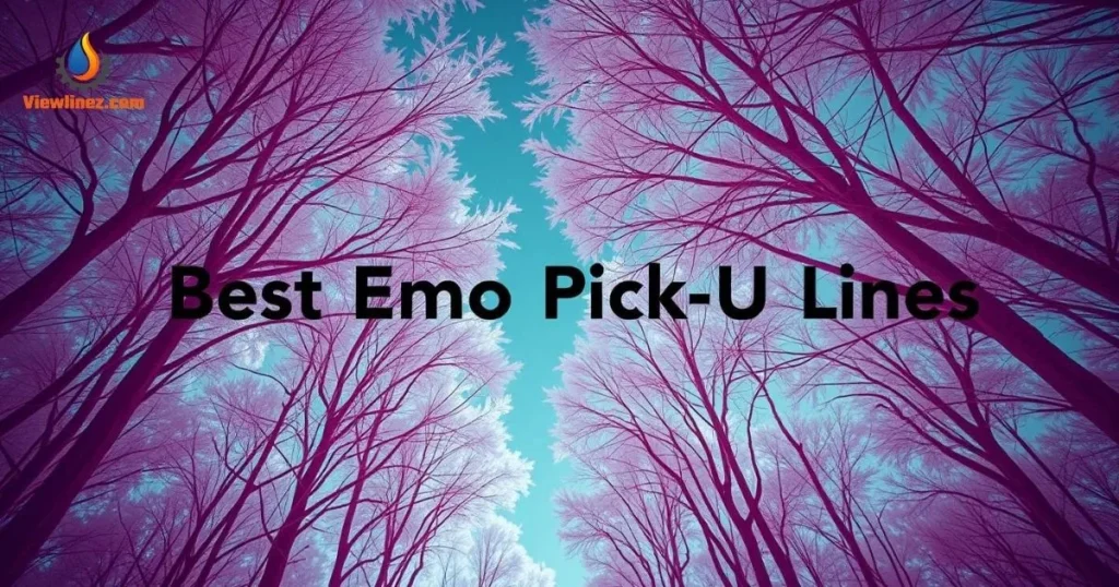 Best Emo Pick-Up Lines