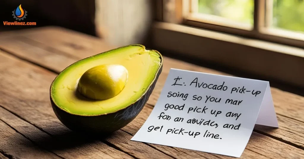 Funny Avocado Pick-Up Lines