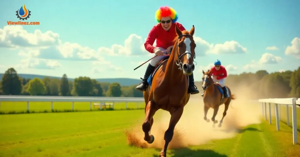 Funny Horse Racing