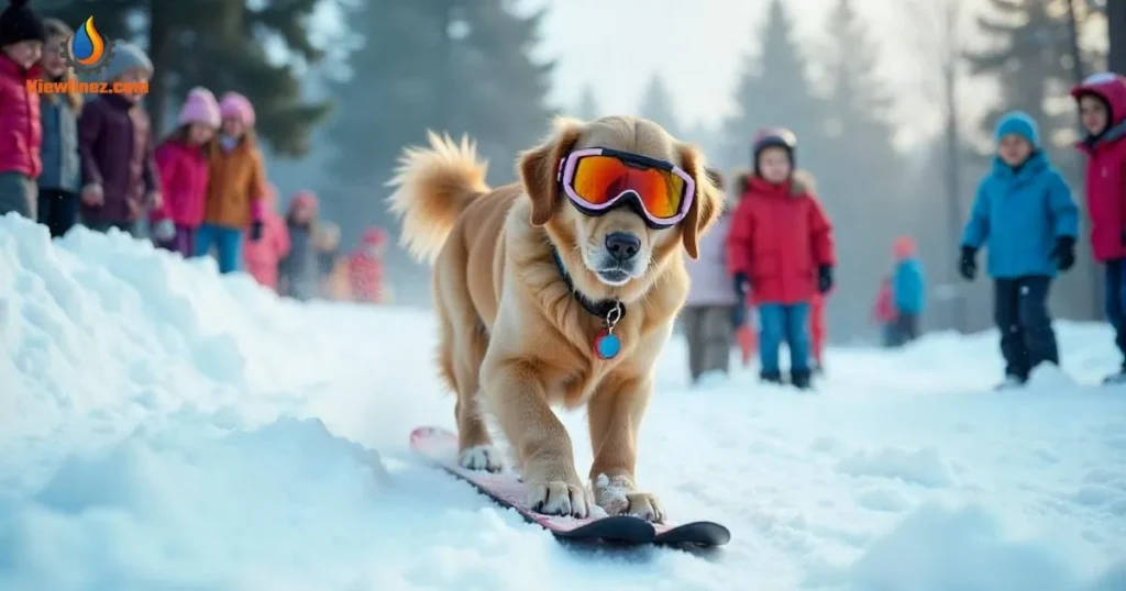 Funny Skiing