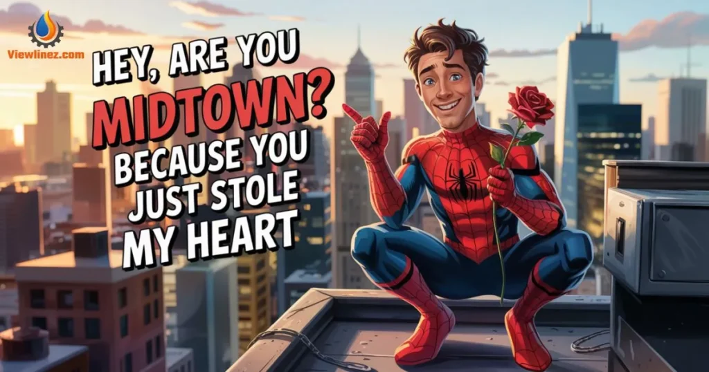 Funny Spiderman Pick-Up Lines