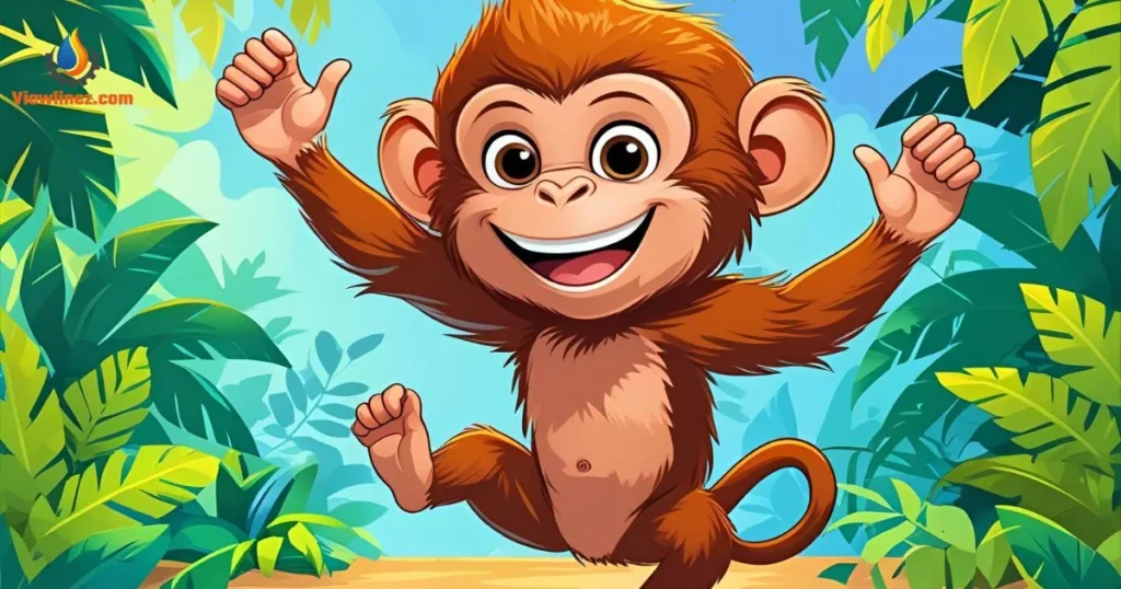 Monkey Rizz Gif Cartoon