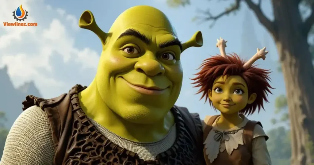 Shrek Rizz Wallpaper