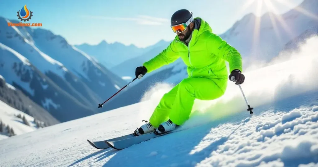 Unique Skiing