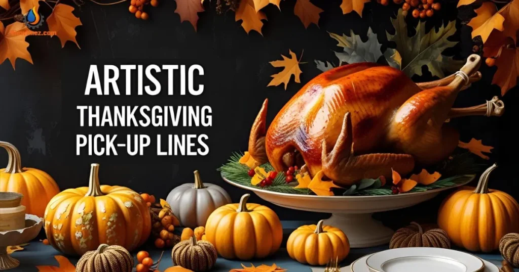 Artistic Thanksgiving Pick-Up Lines