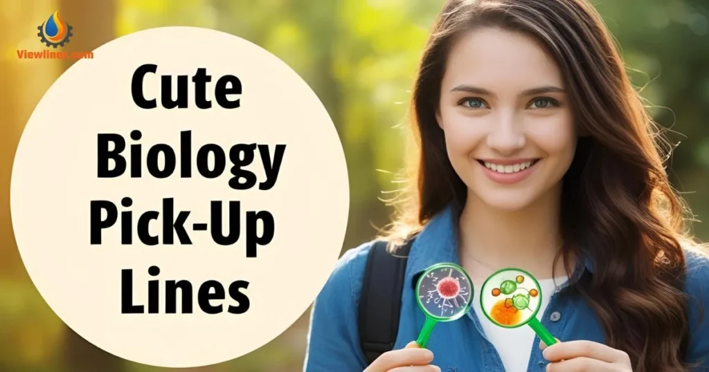 Cute Biology Pick-Up Lines