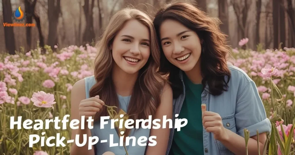 Heartfelt Friendship Pick-Up Lines