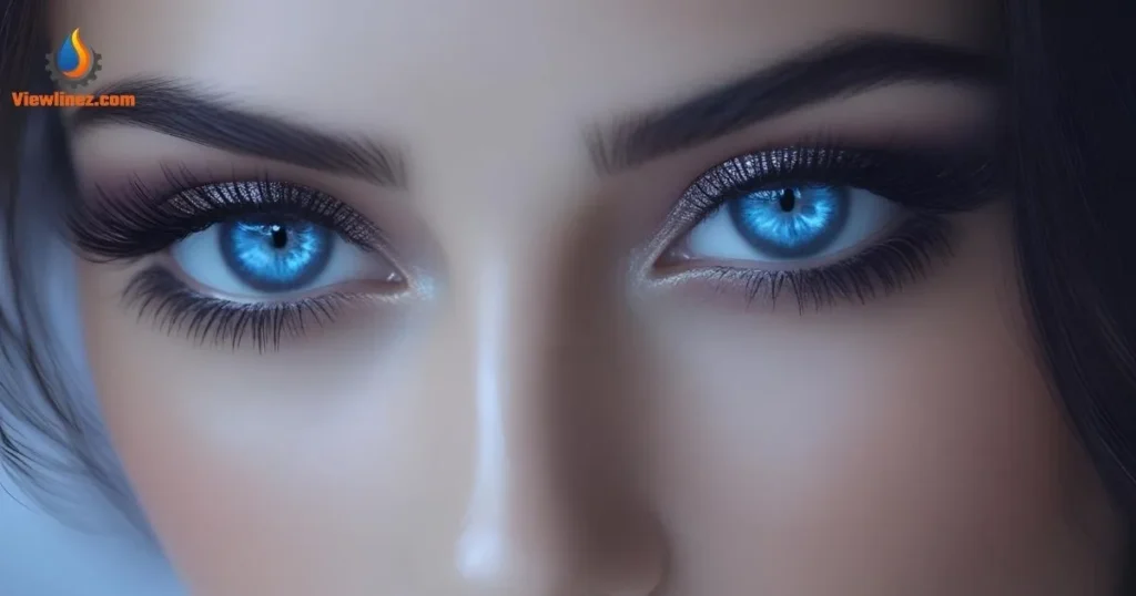 Seductive Blue Eyes