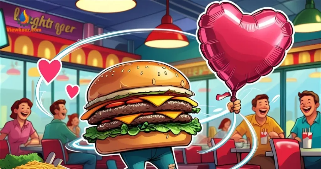 Romantic Hamburger Flirts