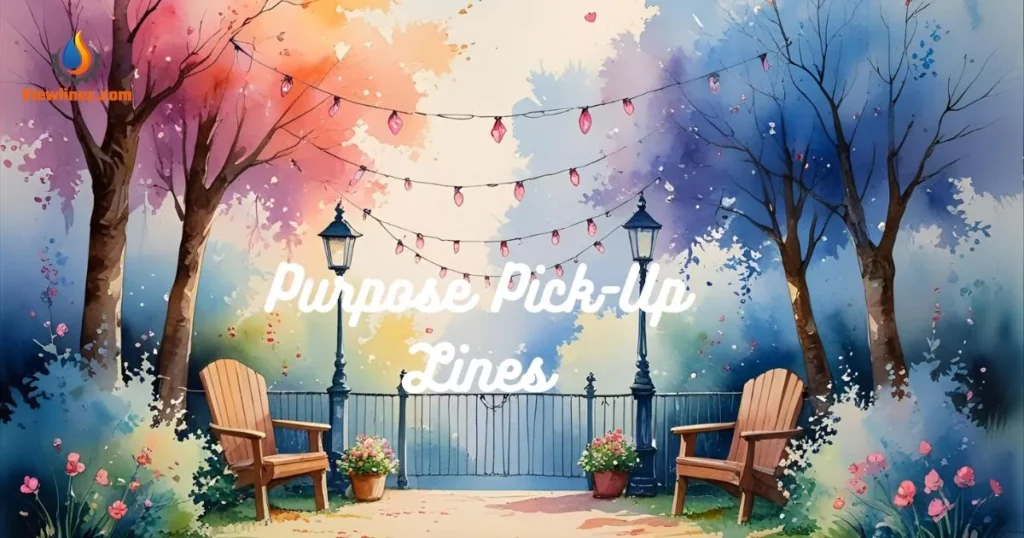 Purpose Pick-Up Lines