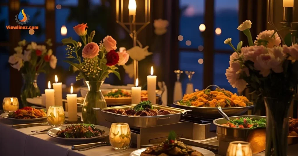 Buffet Romantic Lines