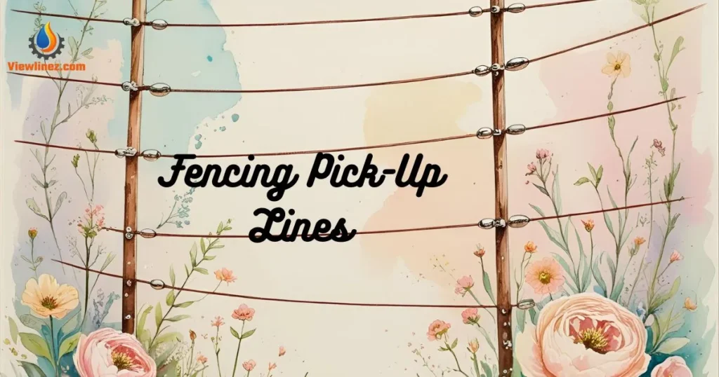Fencing Pick-Up Lines