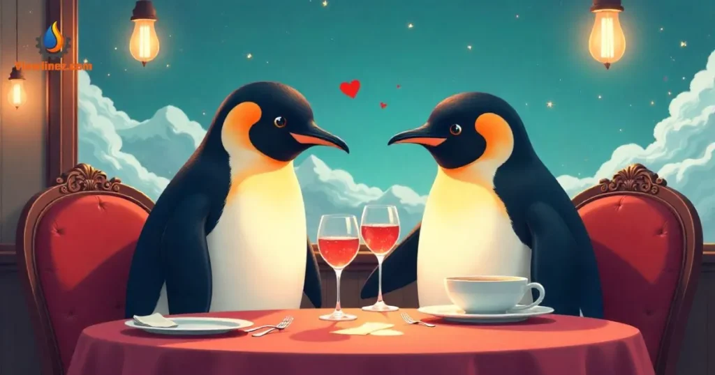 Funny Penguin Pick-Up Lines