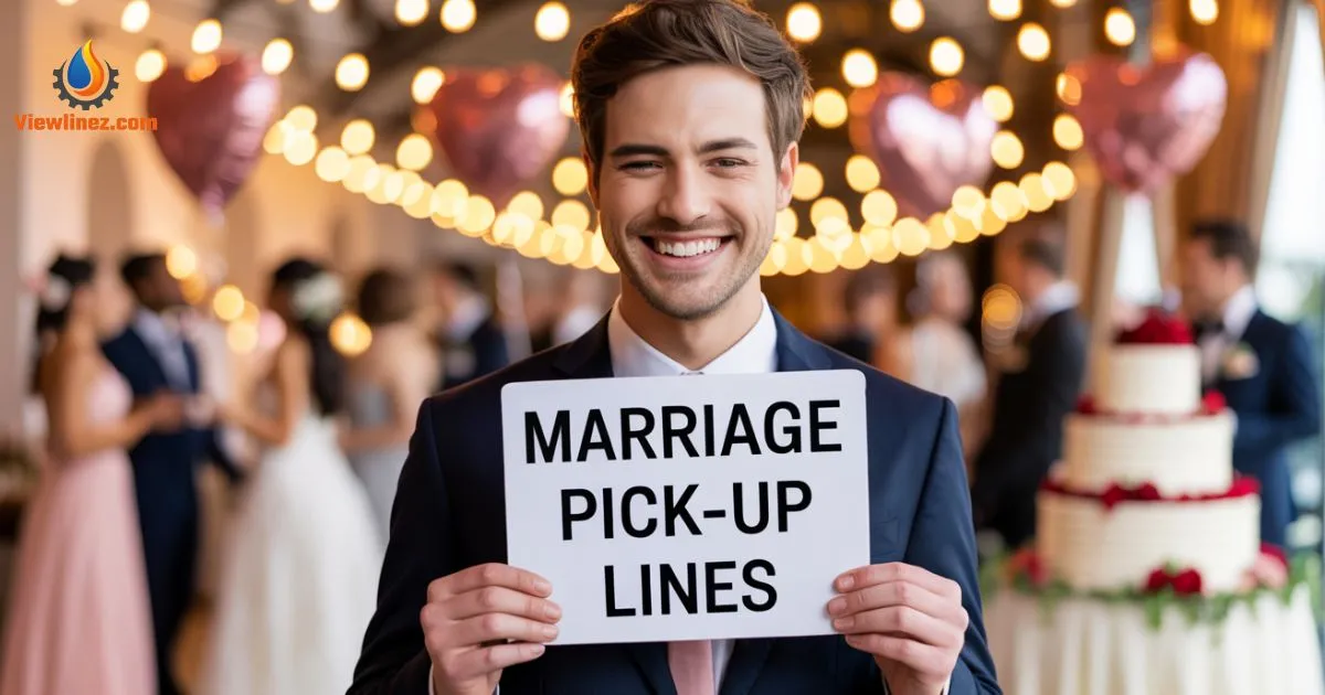Marriage Pick-Up Lines