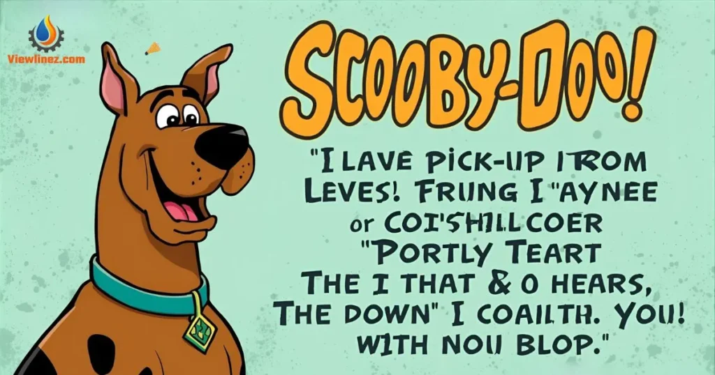 Scooby Pick-Up Lines