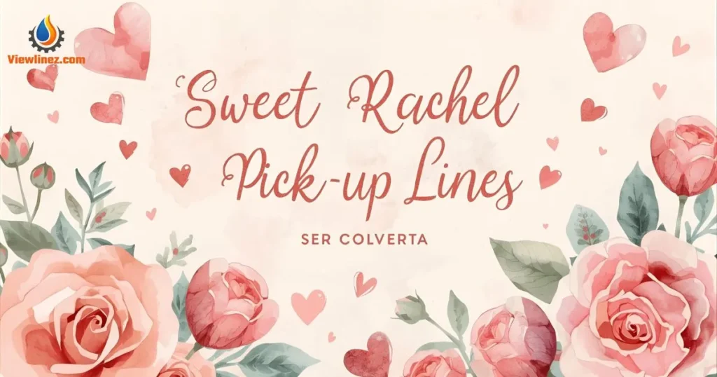 Sweet Rachel Pick-Up Lines