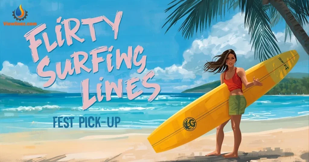 Flirty Surfing Pick-Up Lines
