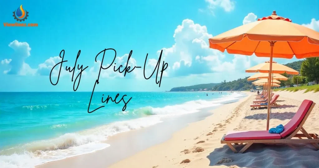 July Pick-Up Lines