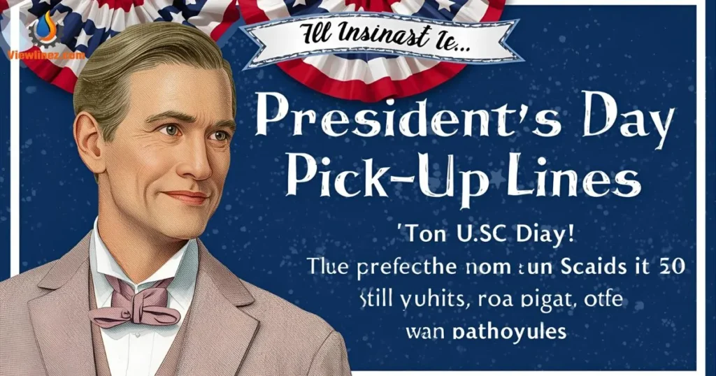 Presidents Day Pick-Up Lines