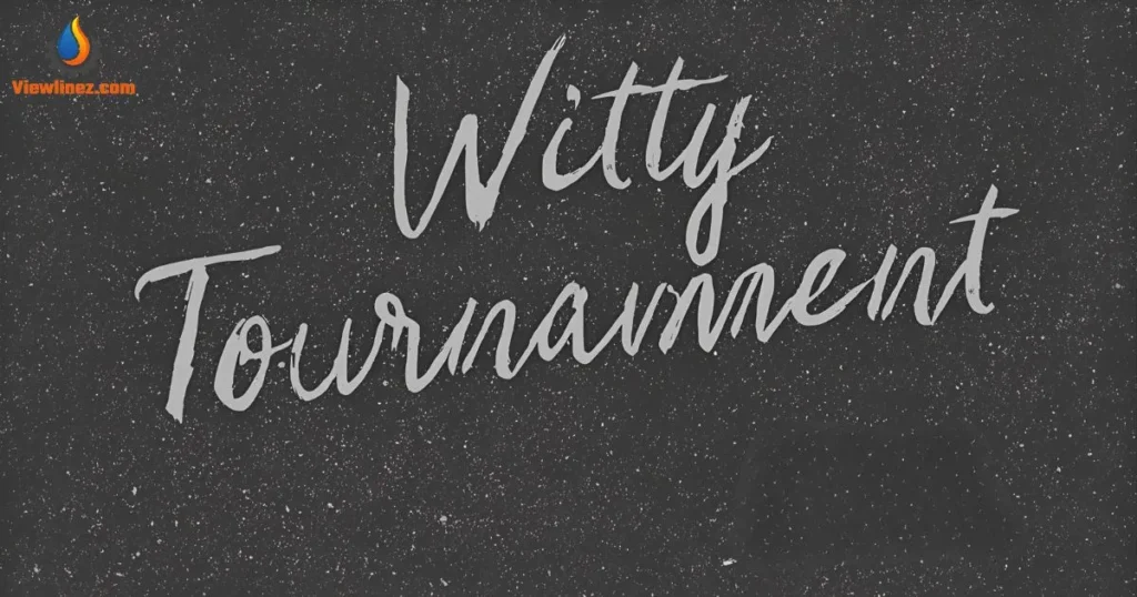 Witty Tournament Pick-Up Lines